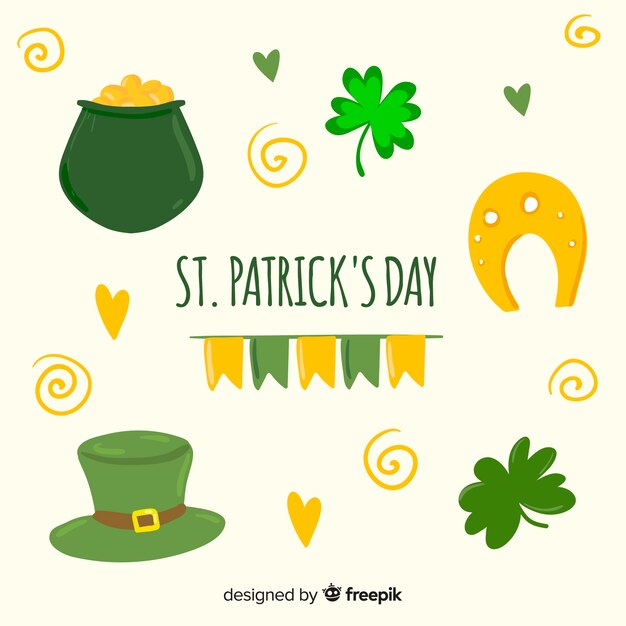 Fondo del día de san patricio