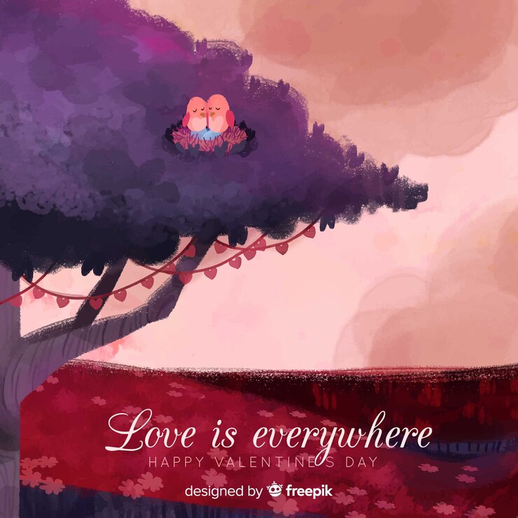 Vector gratuito fondo del día de san valentín