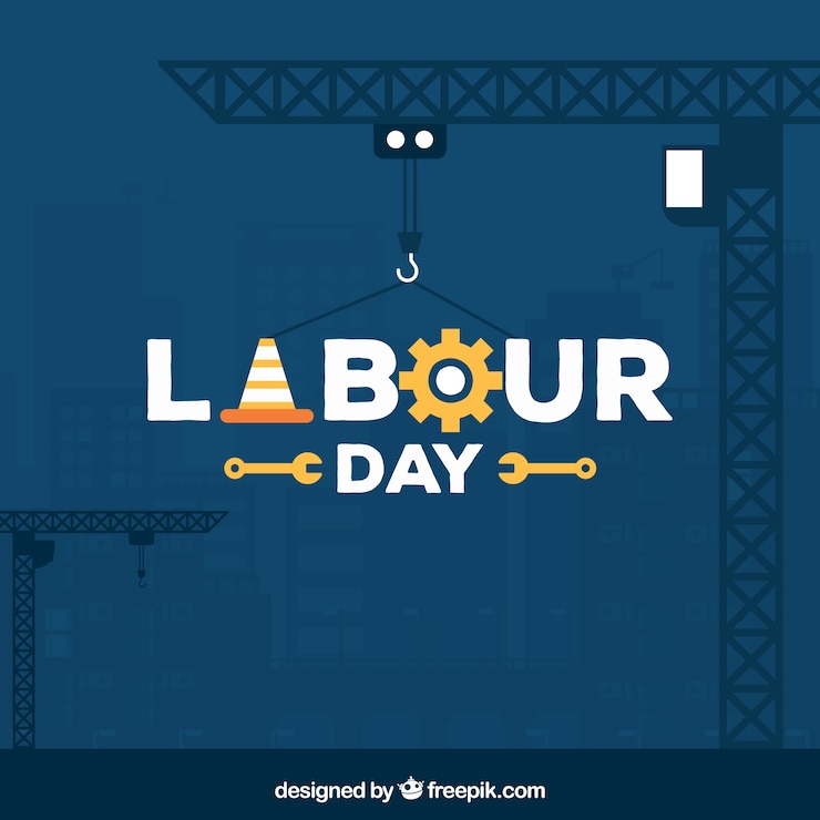 Vector gratuito fondo del día del trabajo 