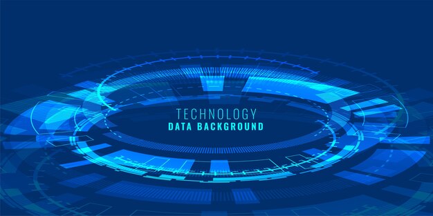 Fondo de diagrama de líneas de alta tecnología de perspectiva futurista