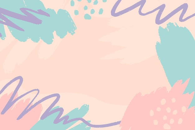 Fondo de dibujos abstractos planos