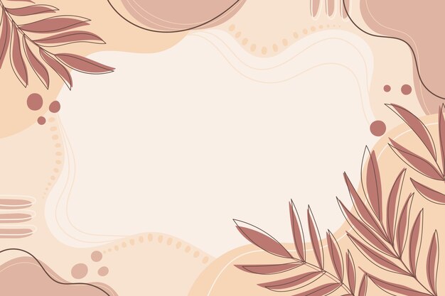 Fondo de dibujos abstractos planos