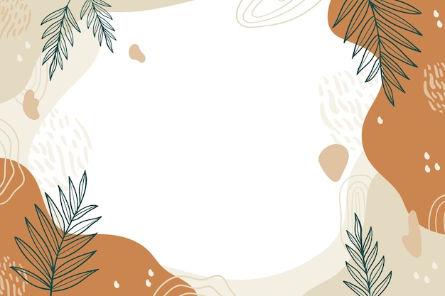 Fondo de dibujos abstractos planos