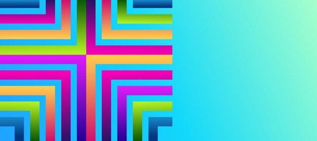 Fondo con diferentes formas coloridas