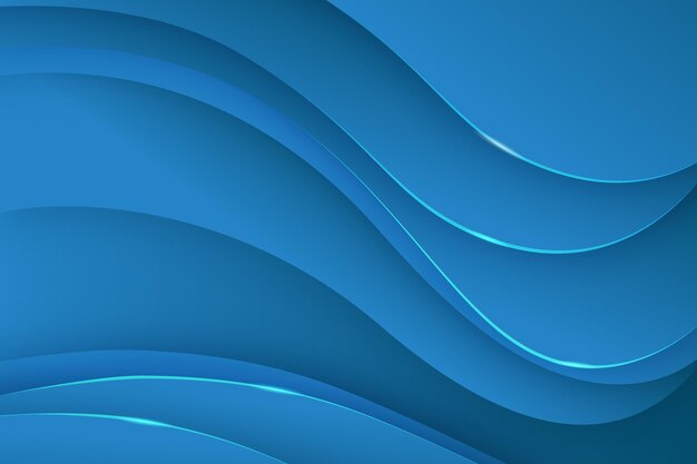 Fondo dinámico abstracto con líneas onduladas