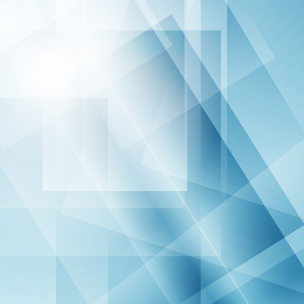 Fondo de diseño abstracto en color azul