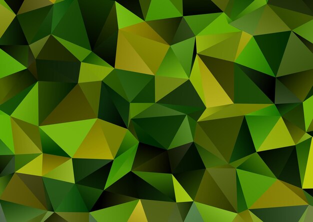 Fondo de diseño abstracto oscuro poli baja