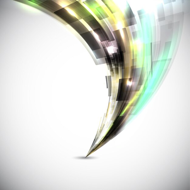 Fondo de diseño abstracto con una sensación futurista