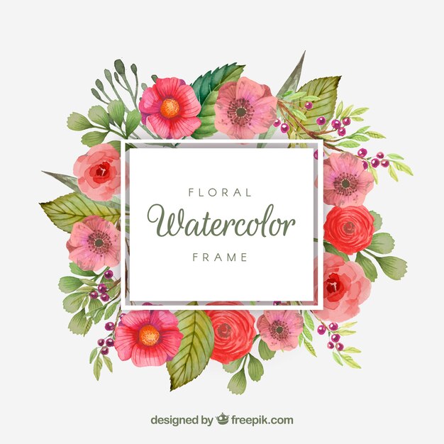 Fondo con diseño de acuarela