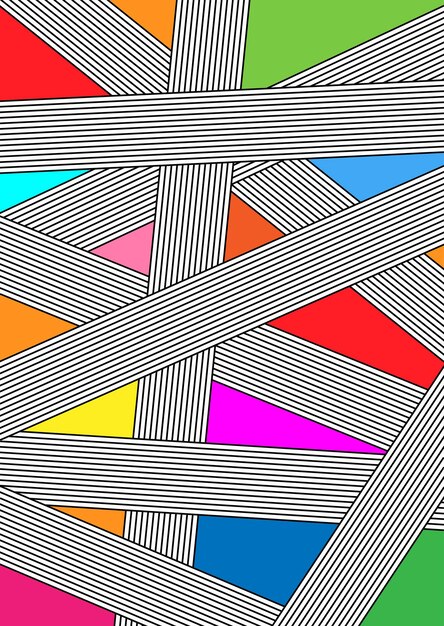 Fondo de diseño de arte moderno abstracto