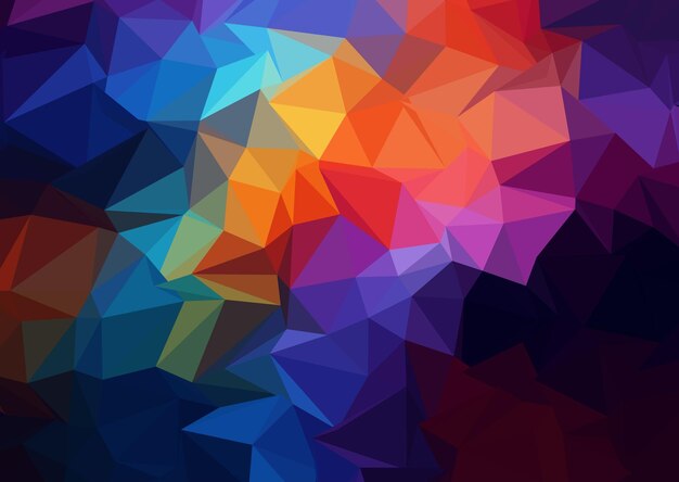 Fondo de diseño de baja polietileno abstracto