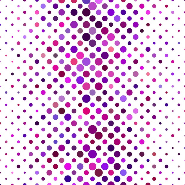 Fondo con diseño de círculos rosas y morados
