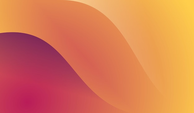 Fondo de diseño de color amarillo abstracto degradado