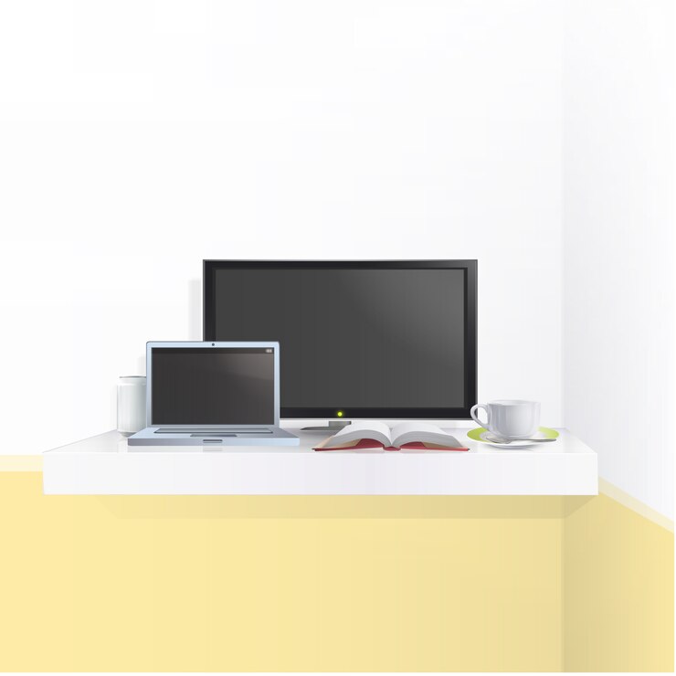 Vector gratuito fondo con diseño de escritorio