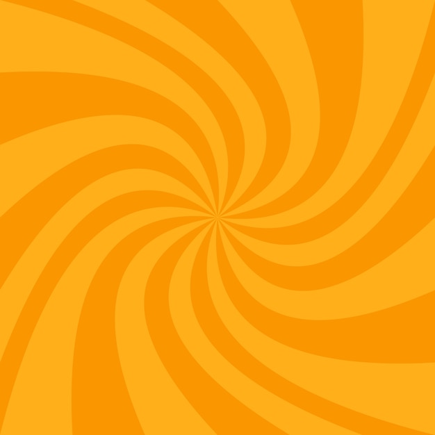 Vector gratuito fondo con diseño de espiral naranja