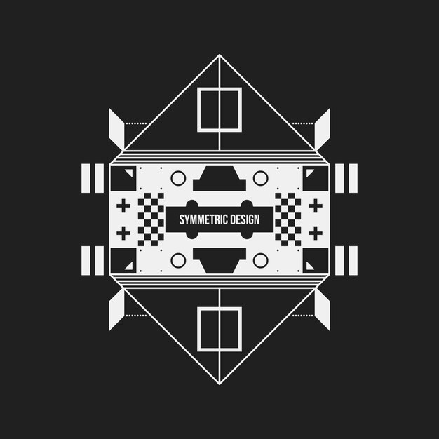 Fondo con diseño geométrico