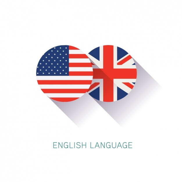 Fondo de diseño de inglés