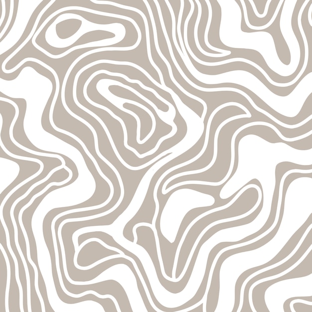 Fondo de diseño de líneas orgánicas dibujadas a mano
