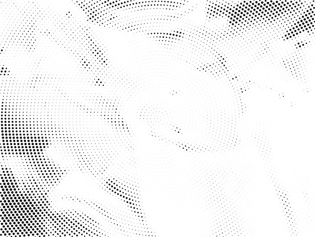 Fondo de diseño de medio tono circular abstracto