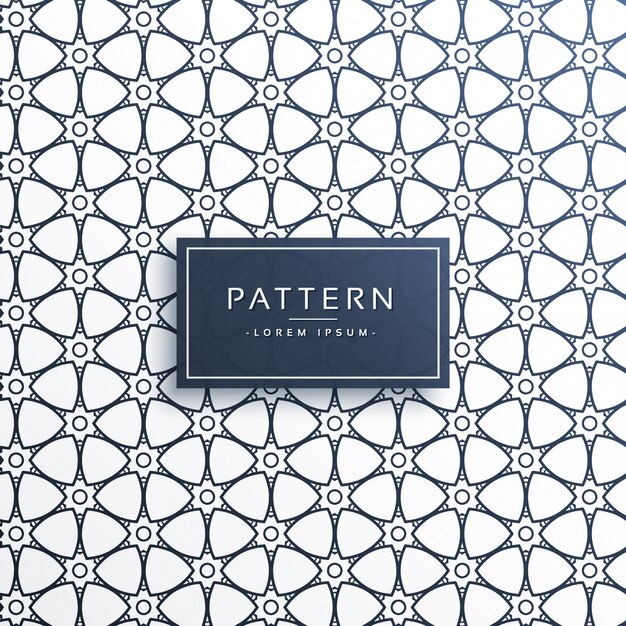 Fondo de diseño de patrón decorativo abstracto