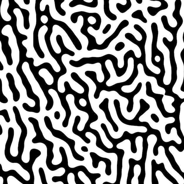 Fondo de diseño de patrón de estilo orgánico