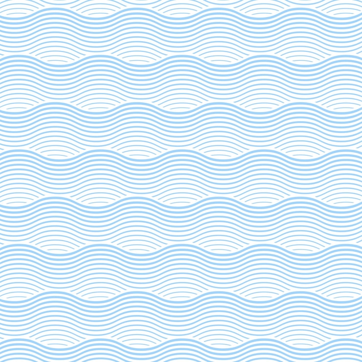 Vector gratuito fondo de diseño de patrón de onda azul pastel