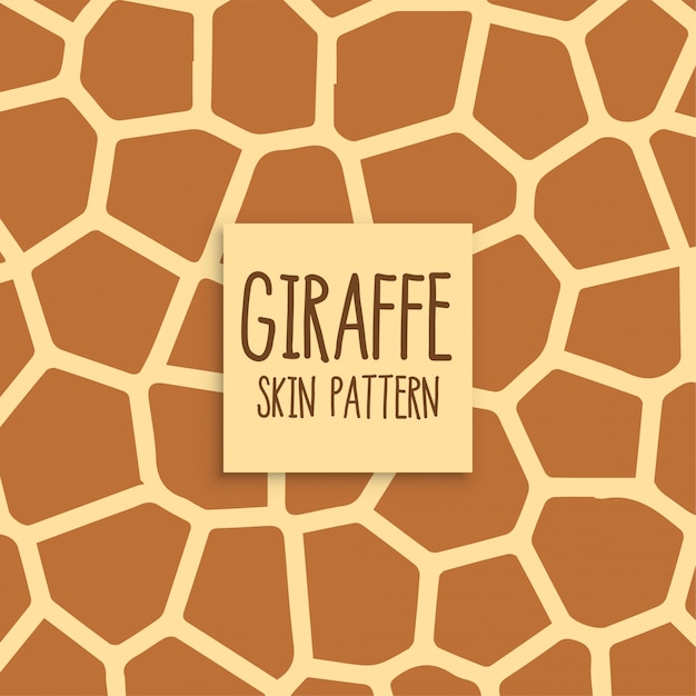 Fondo de diseño de patrón de piel de jirafa