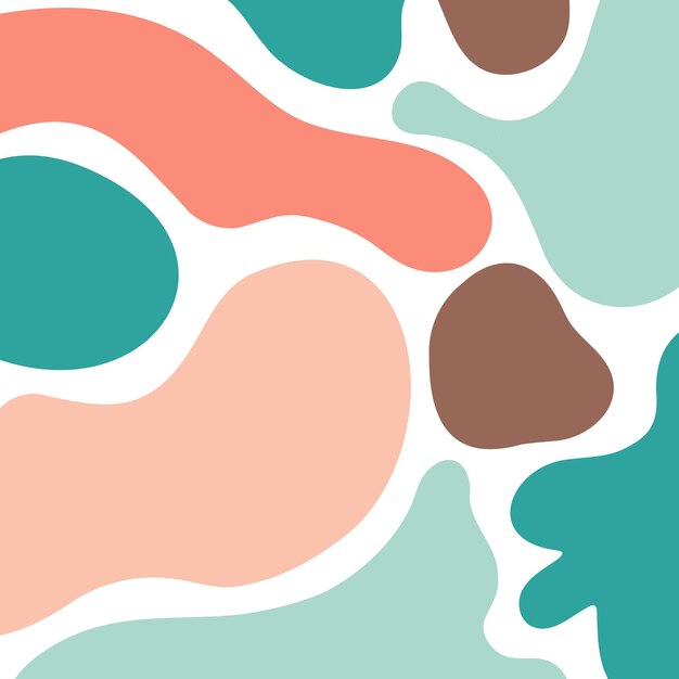 Fondo de diseño de patrones orgánicos abstractos