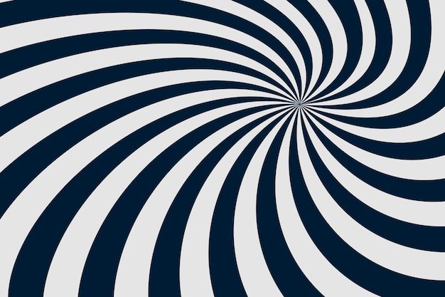 Fondo de diseño plano en círculo espiral