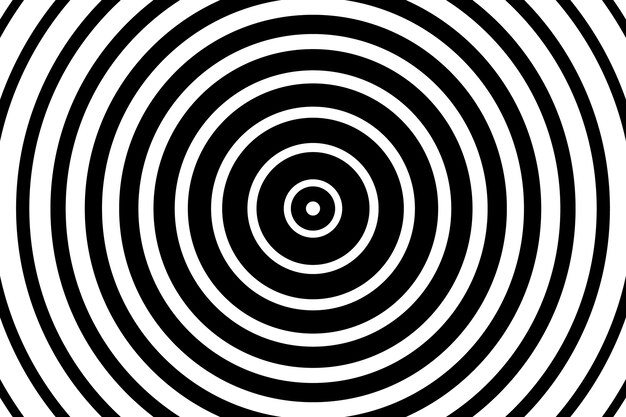 Fondo de diseño plano en círculo espiral