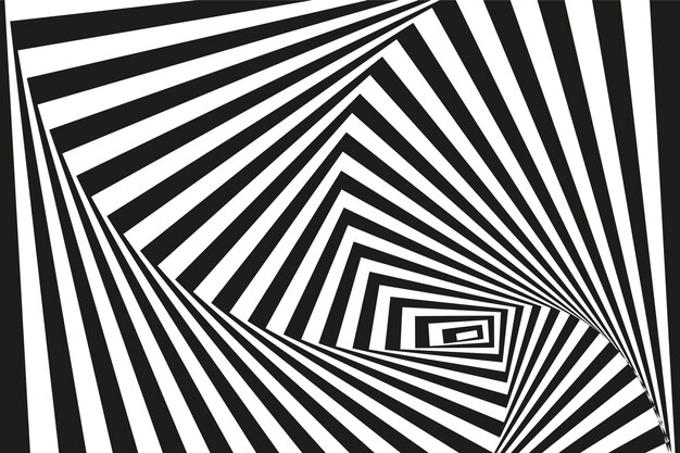 Fondo de diseño plano en círculo espiral