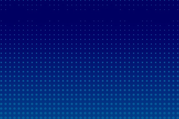 Fondo de diseño de puntos azules degradados