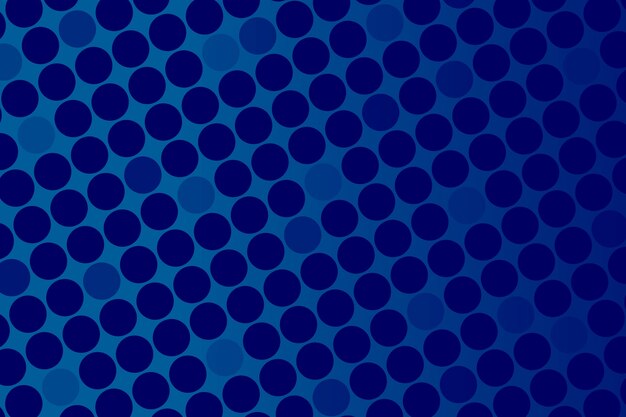 Fondo de diseño de puntos azules degradados