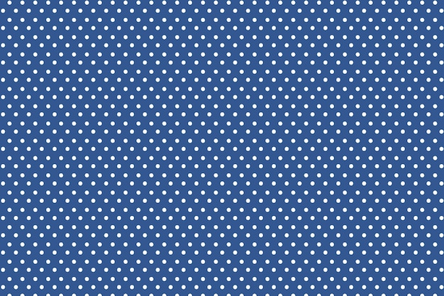 Fondo de diseño de puntos azules dibujados a mano