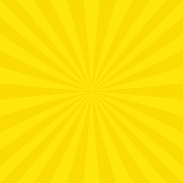 Fondo con diseño de rayos amarillos