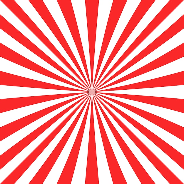 Fondo con diseño de rayos rojos