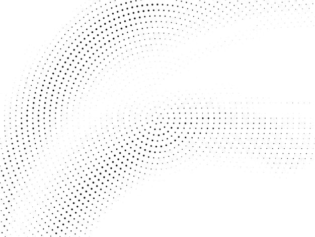 Fondo de diseño de semitono circular moderno abstracto