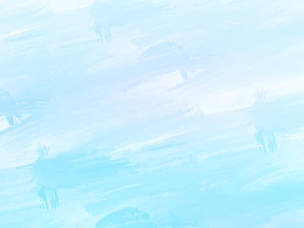 Fondo de diseño de textura de acuarela azul abstracta