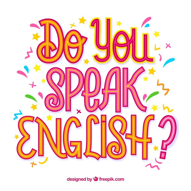 Fondo de do you speak english