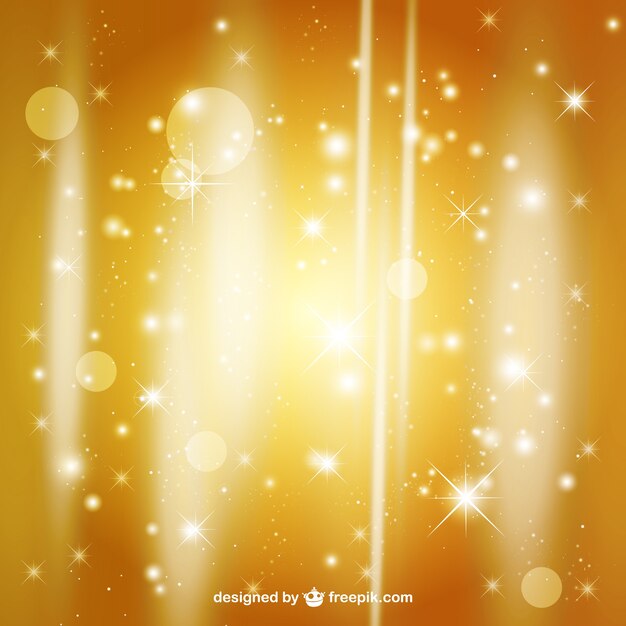 Fondo dorado de Navidad