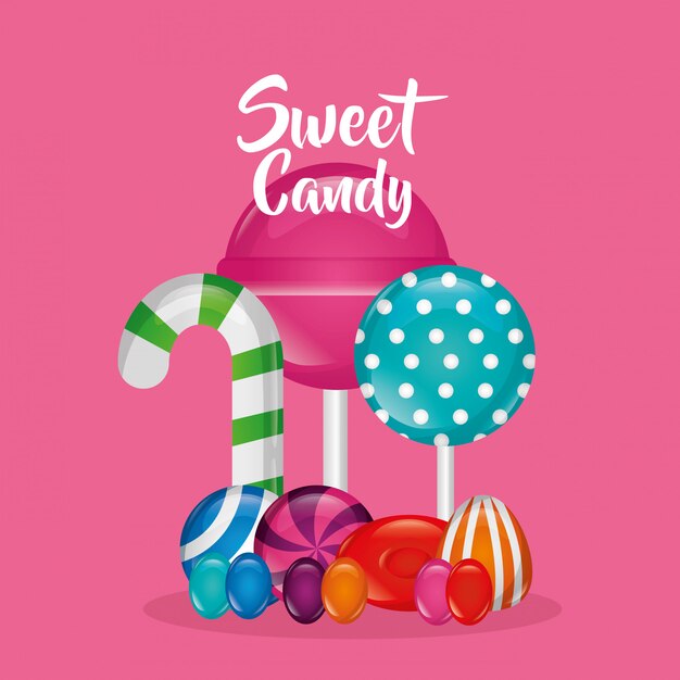 Fondo de dulces dulces