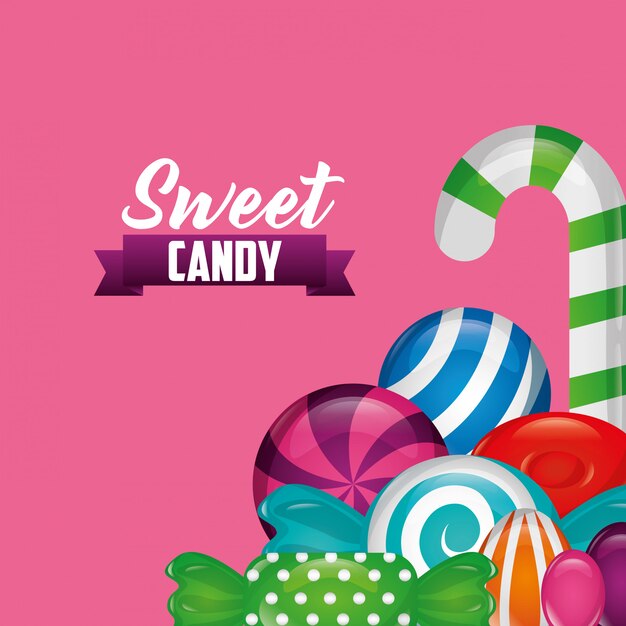 Fondo de dulces dulces