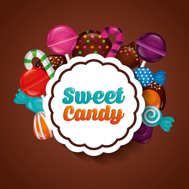 Fondo de dulces dulces