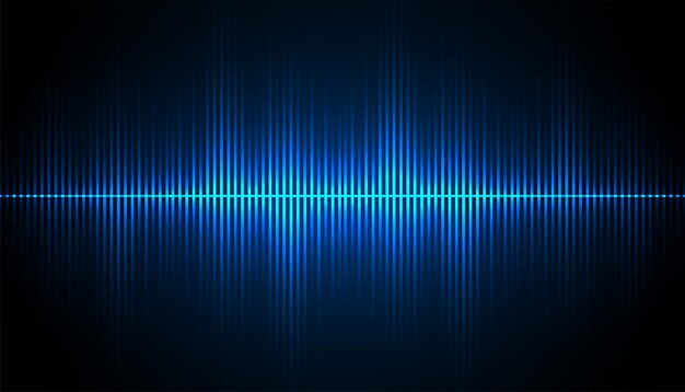 fondo de ecualizador de melodía musical brillante para el entretenimiento