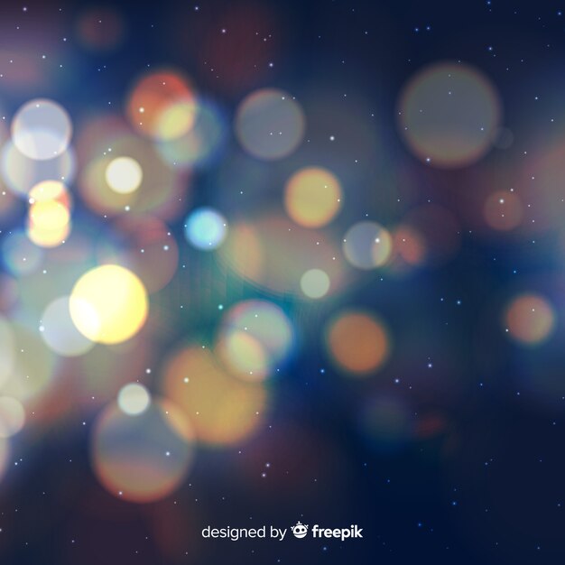 Fondo efecto bokeh