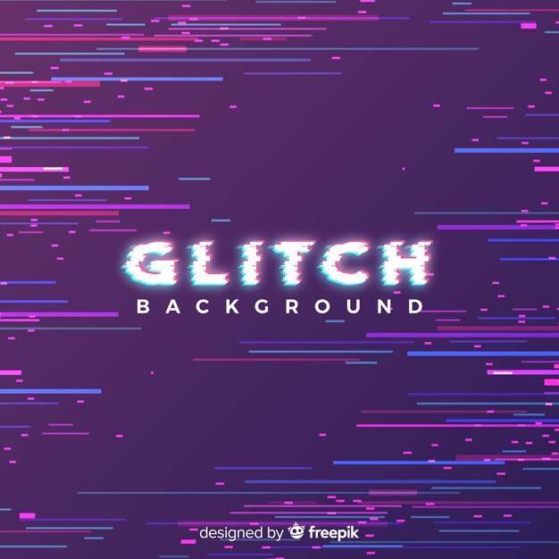Fondo efecto fallo técnico