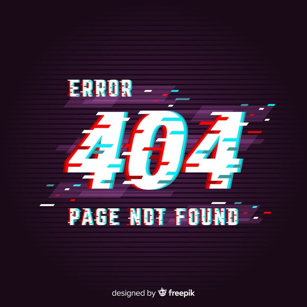 El fondo del efecto de glitch