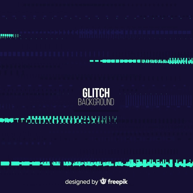 Fondo con efecto glitch