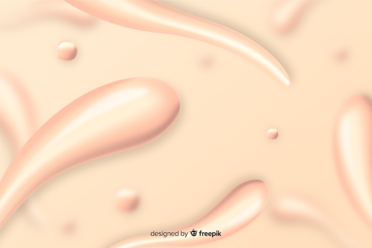 Vector gratuito fondo de efecto líquido realista monocromo