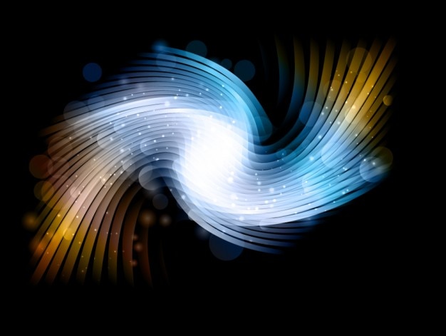 Fondo de efecto de onda de luz
